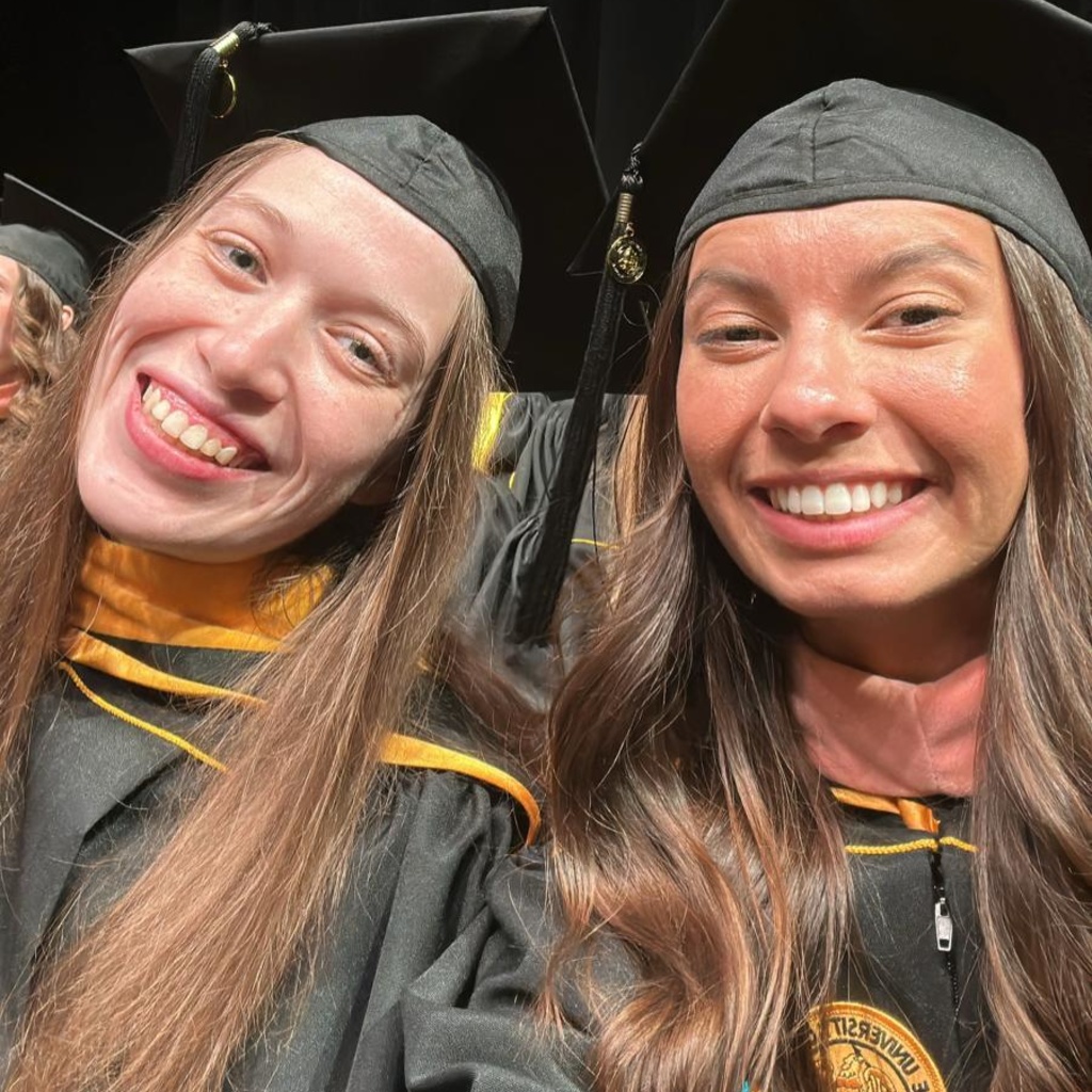 Kayla Duxbury and Anna Giudici Graduation